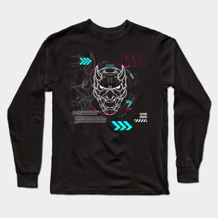 Mecha oni Long Sleeve T-Shirt